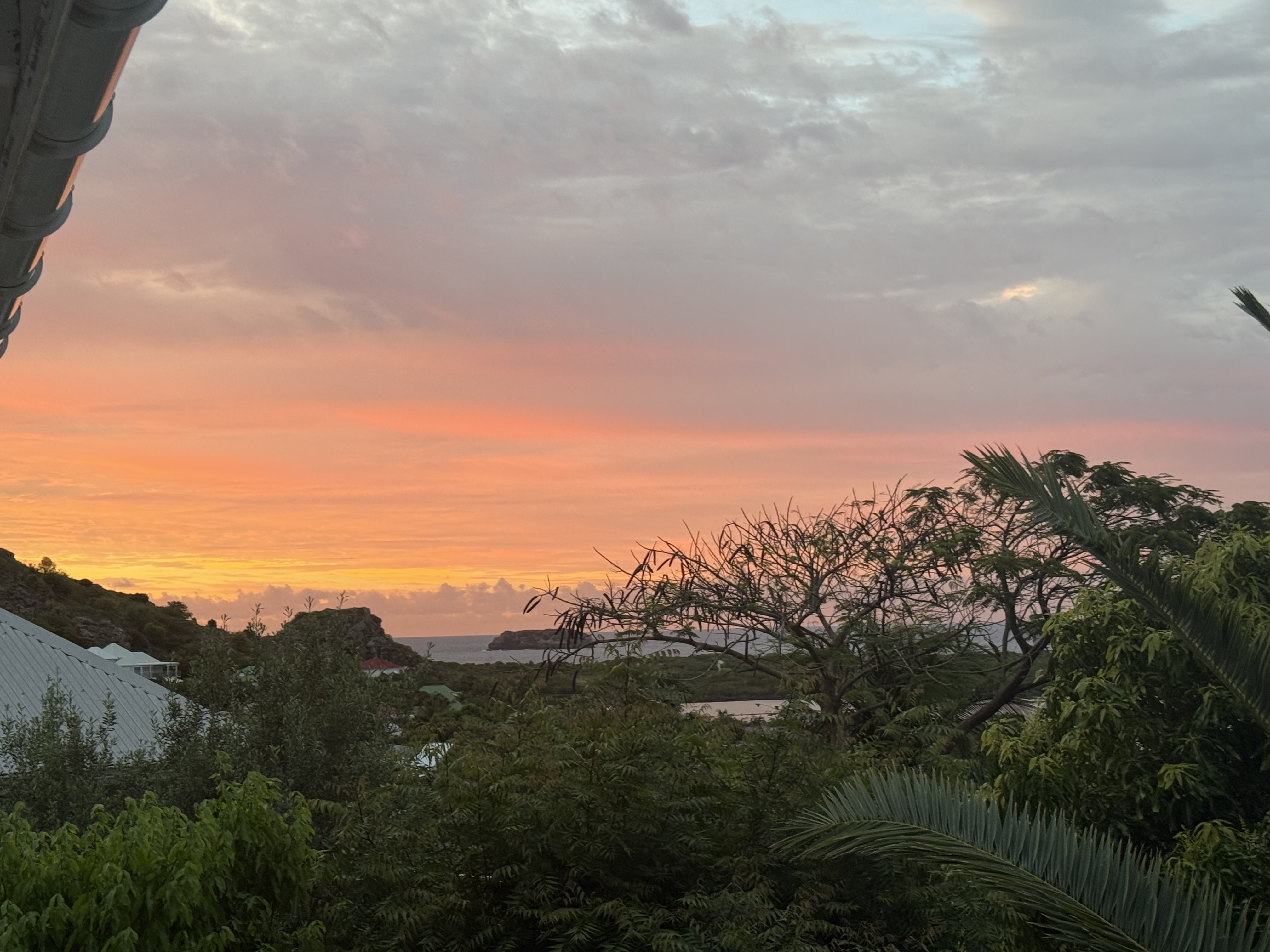 Saline sunset